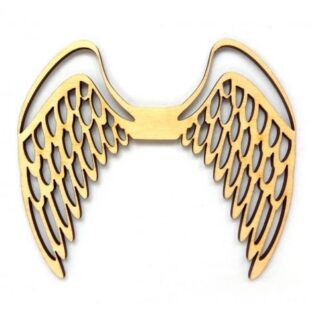 Krídla Vianočná macrame postavička